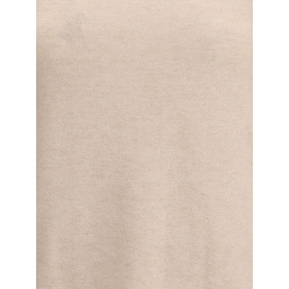 Max Mara Beige Woll-Rollkragenpullover
