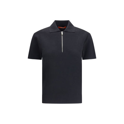 Max Mara Teti Poloshirt mit Reißverschluss