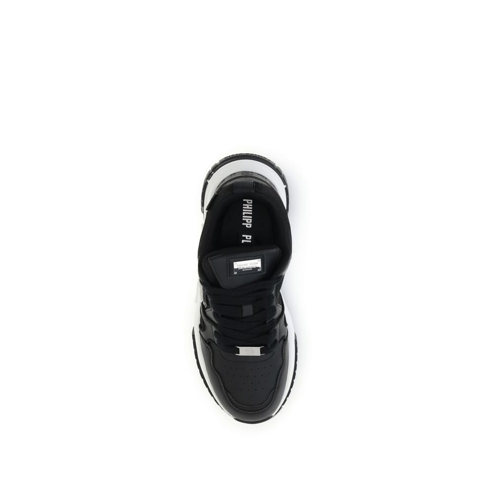 Philipp Plein Schwarze Sportschuhe aus Polyester