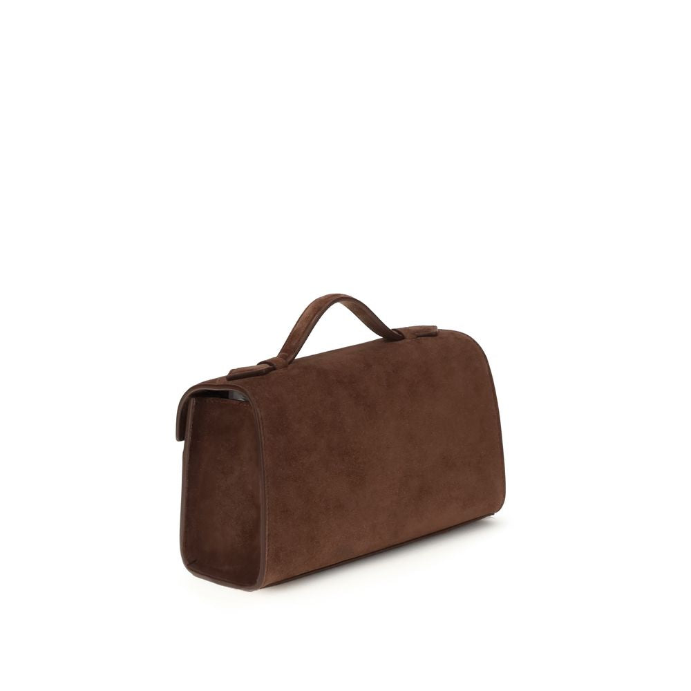 Savette Brown Calf Leather Bos Taurus Handbag