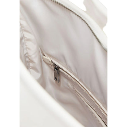 Desigual White Polyethylene Backpack