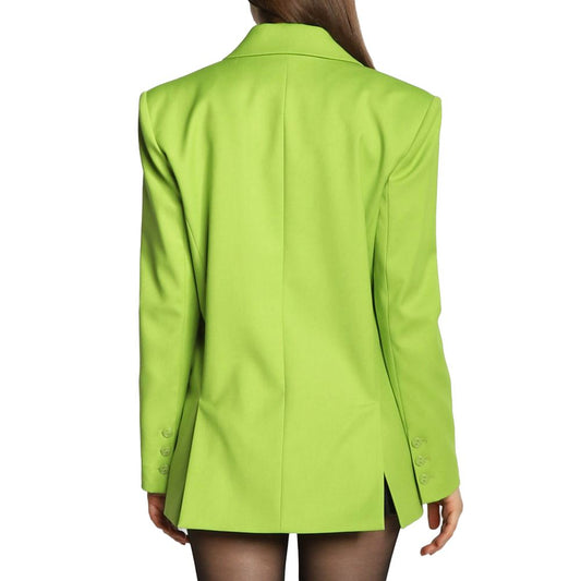 Patrizia Pepe Grüner Polyester-Blazer