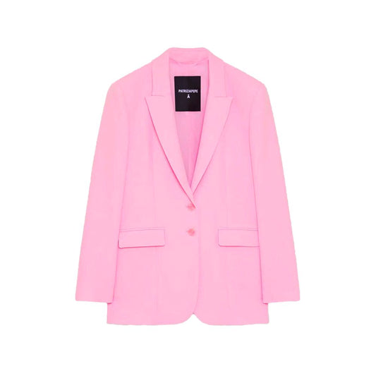 Patrizia Pepe – Rosa Polyester-Blazer