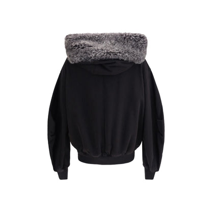 Schwarzes Baumwoll-Sweatshirt von Dolce &amp; Gabbana