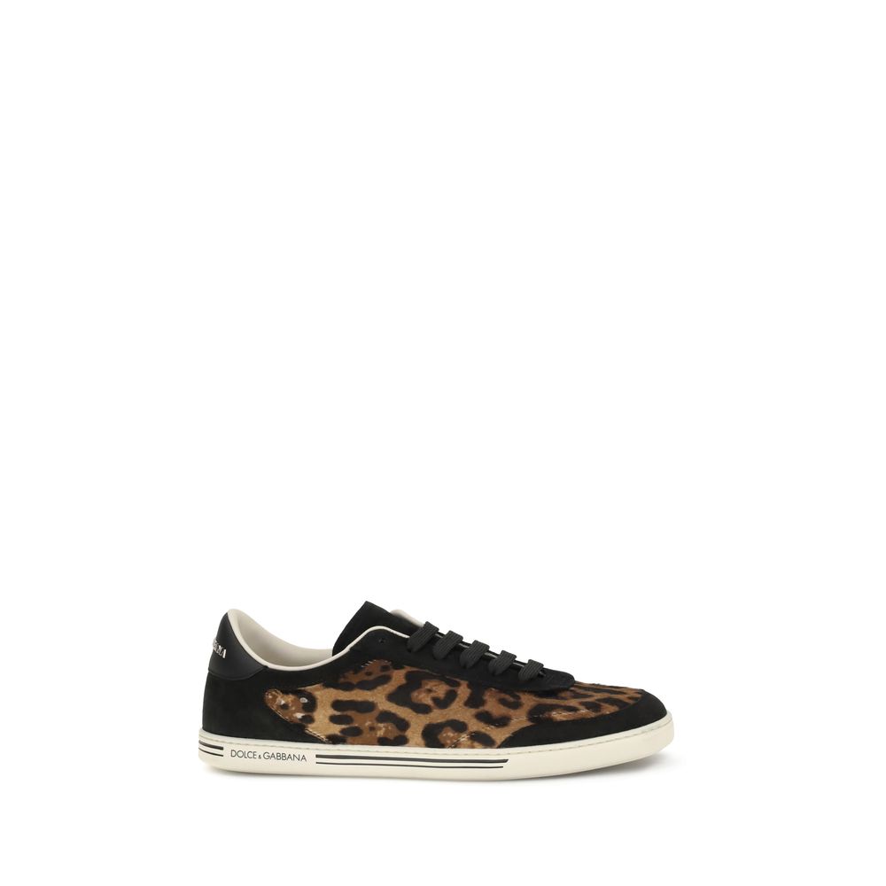 Dolce &amp; Gabbana Saint Tropez Leoparden-Sneakers