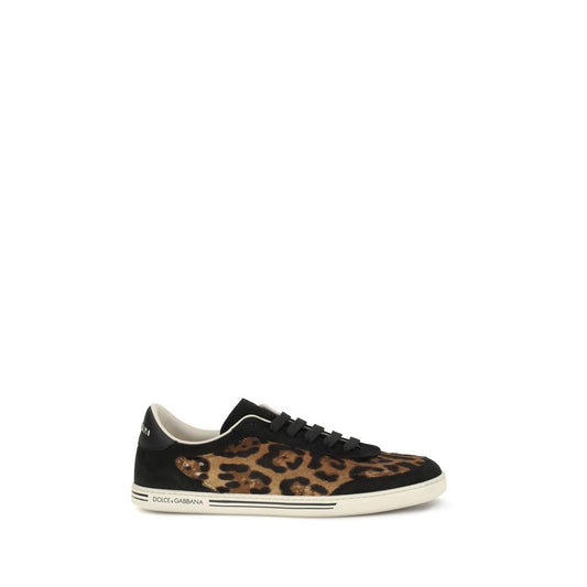 Dolce &amp; Gabbana Saint Tropez Leoparden-Sneakers