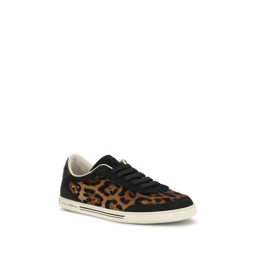Dolce &amp; Gabbana Saint Tropez Leoparden-Sneakers