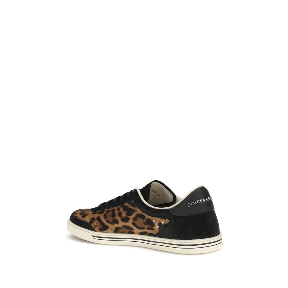 Dolce &amp; Gabbana Saint Tropez Leoparden-Sneakers