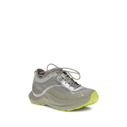ROA Gray Fabric Athletic Sneakers