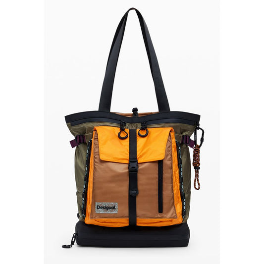 Desigual Grüner Polyester Damen Rucksack