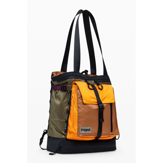 Desigual Grüner Polyester Damen Rucksack