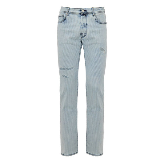 Jacob Cohen – Blaue Skinny-Jeans aus Baumwolle