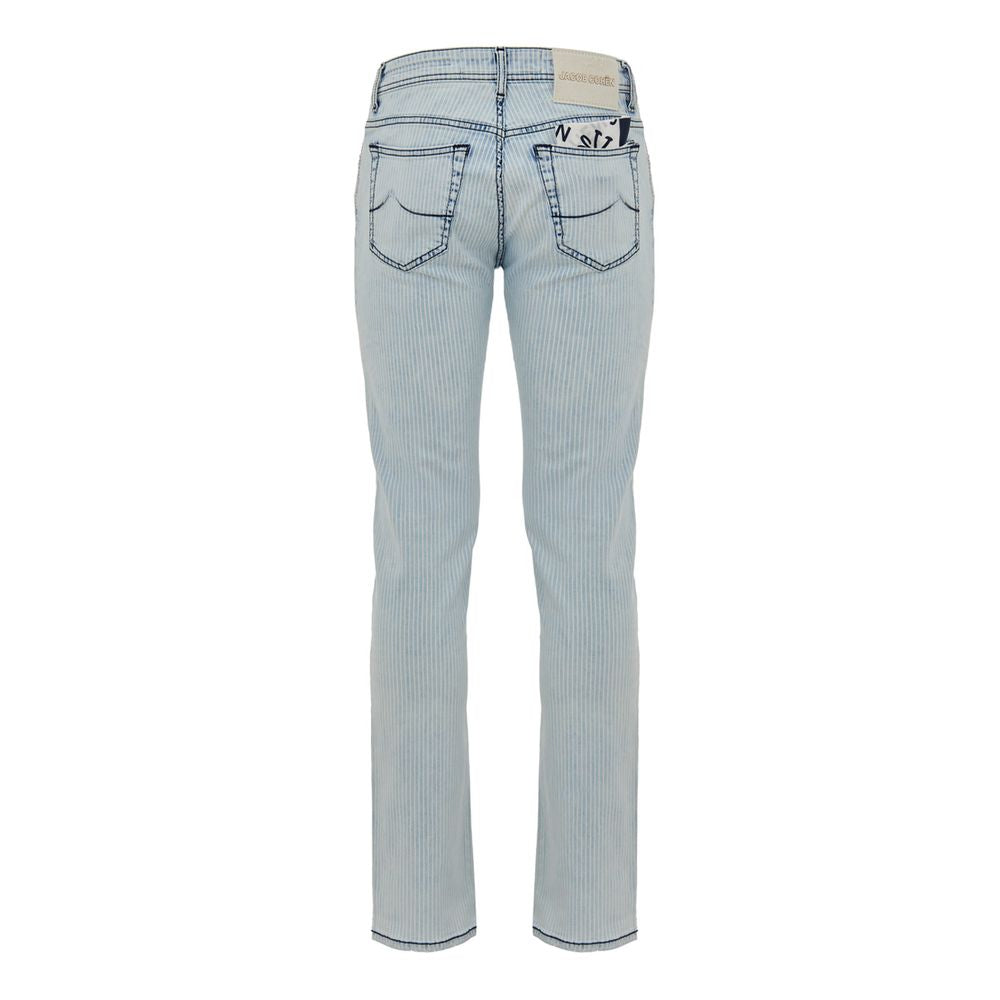 Jacob Cohen – Blaue Skinny-Jeans aus Baumwolle