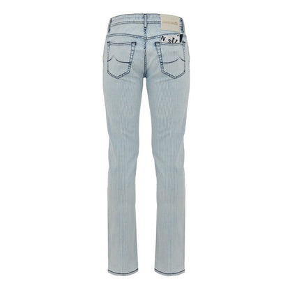Jacob Cohen – Blaue Skinny-Jeans aus Baumwolle