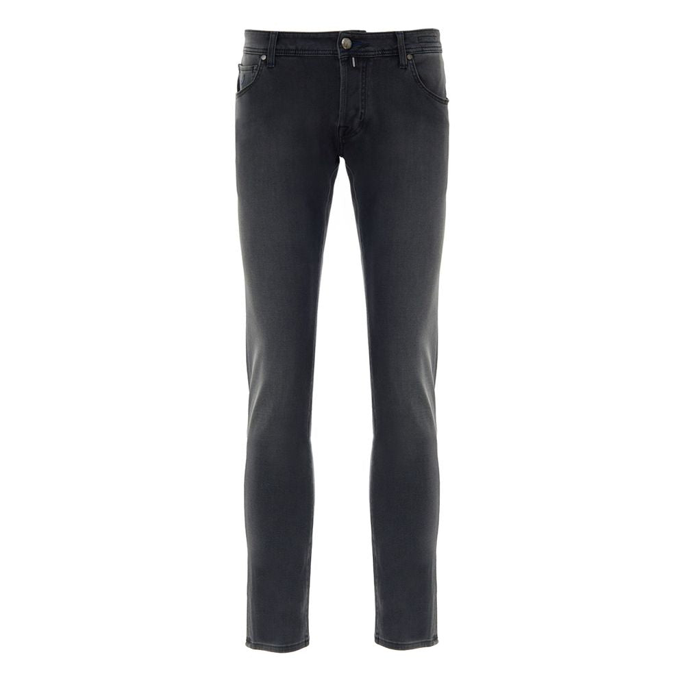 Jacob Cohen Schwarze Skinny Jeans aus Baumwolle