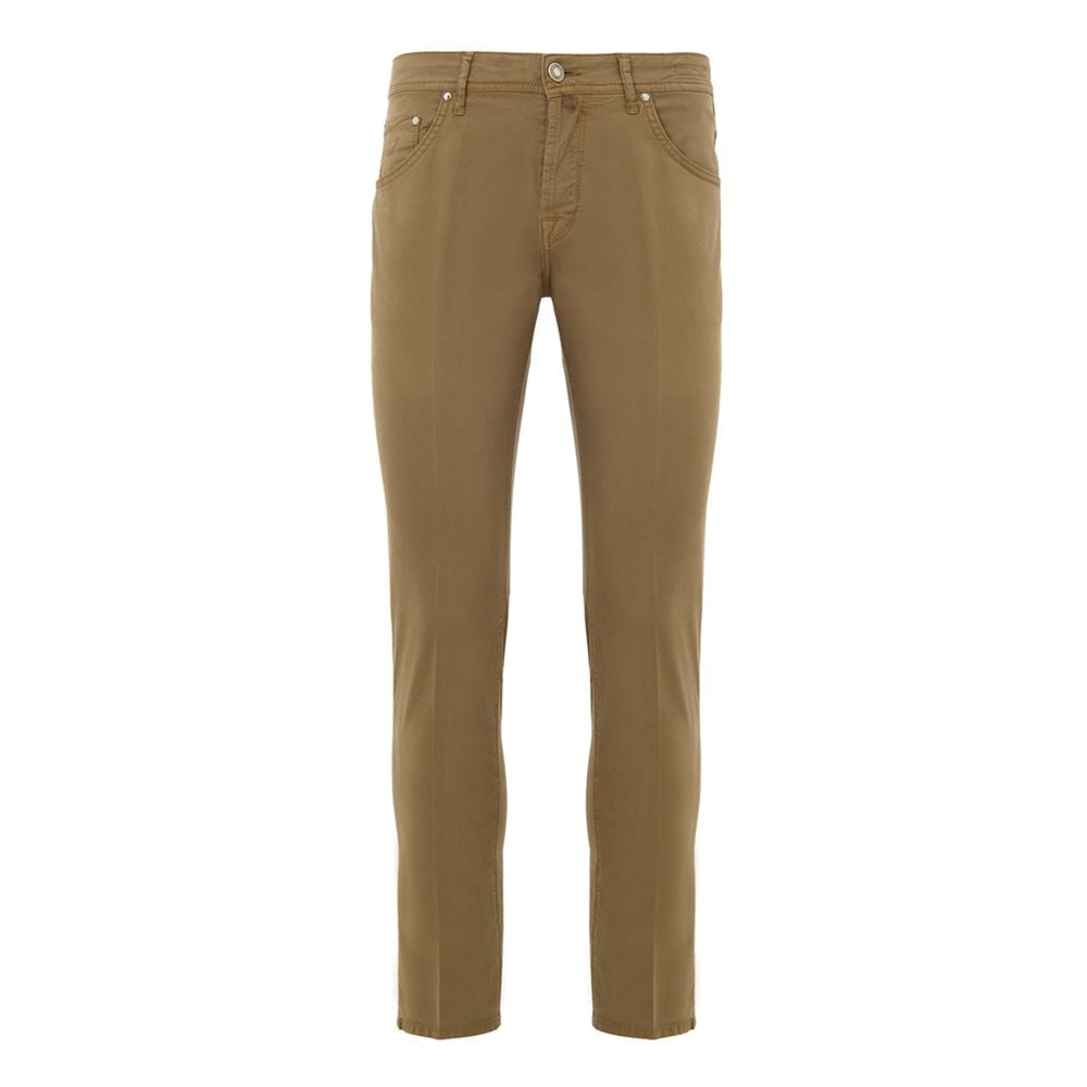 Jacob Cohen Beige Cotton Skinny Pants