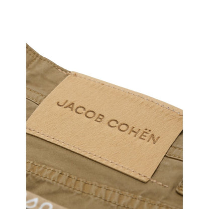 Jacob Cohen Beige Cotton Skinny Pants