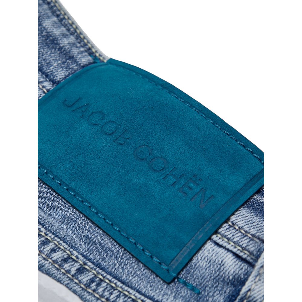Jacob Cohen Blaue Skinny Jeans aus Baumwolle