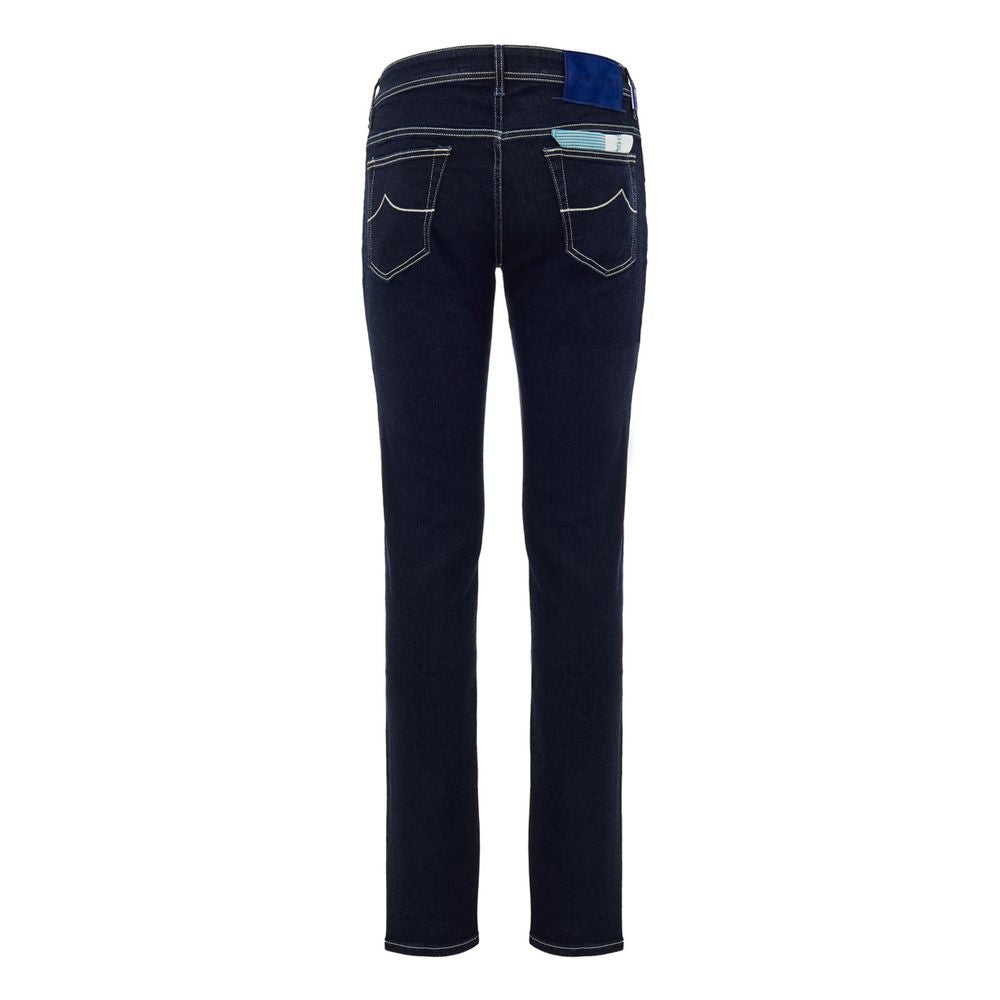 Jacob Cohen – Blaue Skinny-Jeans aus Baumwolle