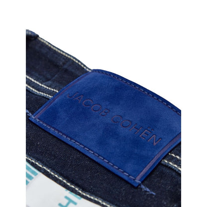 Jacob Cohen – Blaue Skinny-Jeans aus Baumwolle