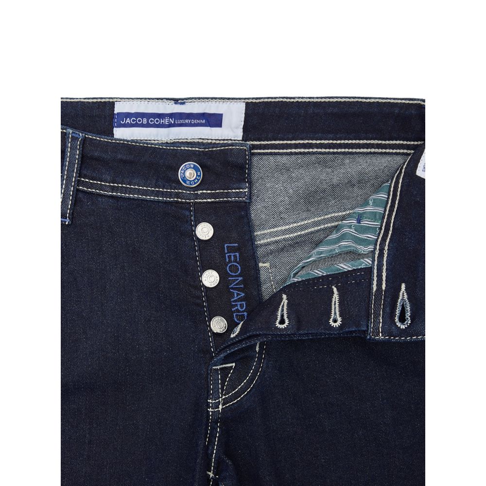 Jacob Cohen – Blaue Skinny-Jeans aus Baumwolle