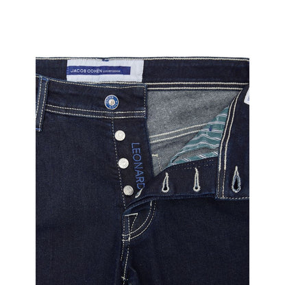 Jacob Cohen – Blaue Skinny-Jeans aus Baumwolle