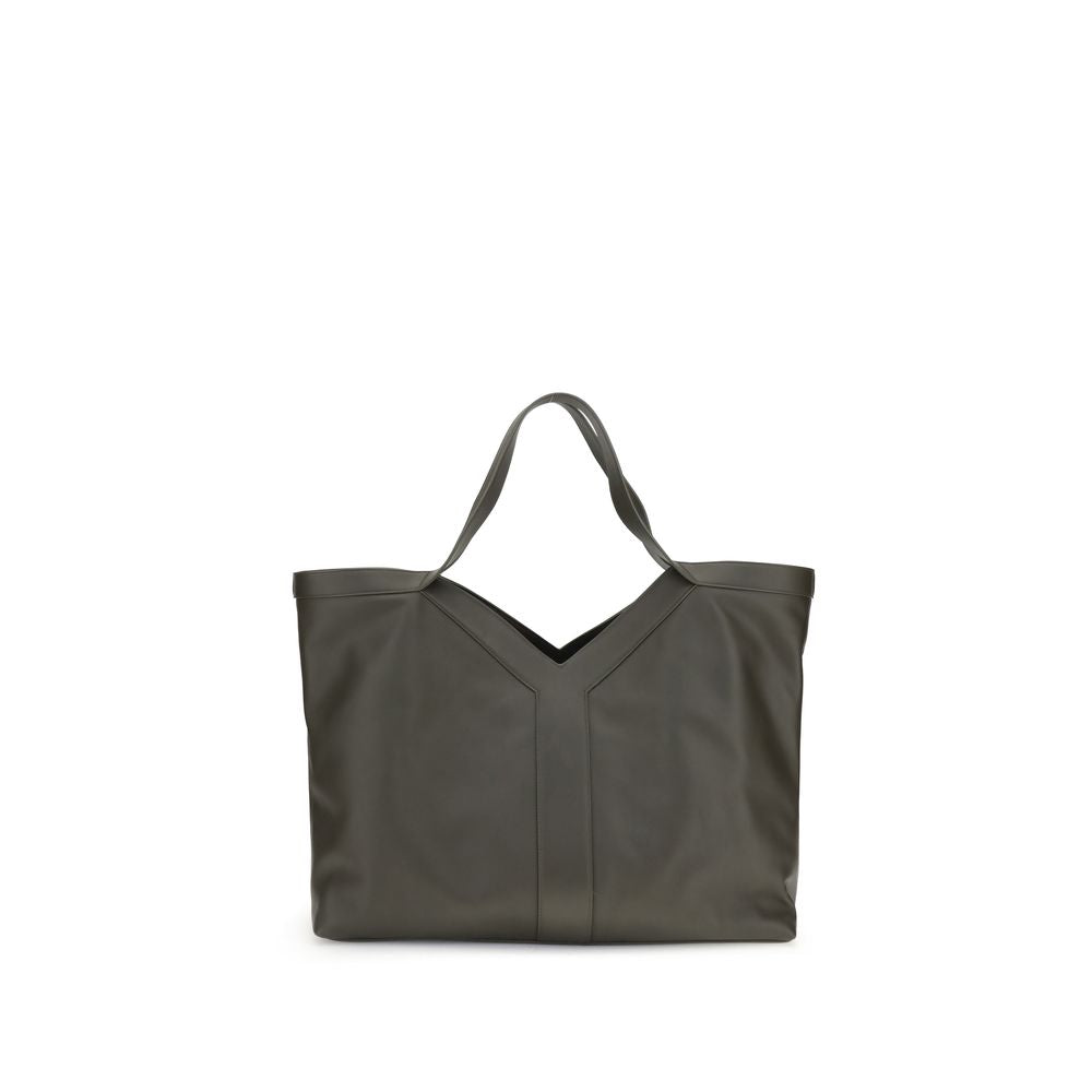 Saint Laurent Schultertasche aus grünem Kalbsleder (Bos Taurus)