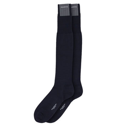 ZEGNA Blaue Wollsocken