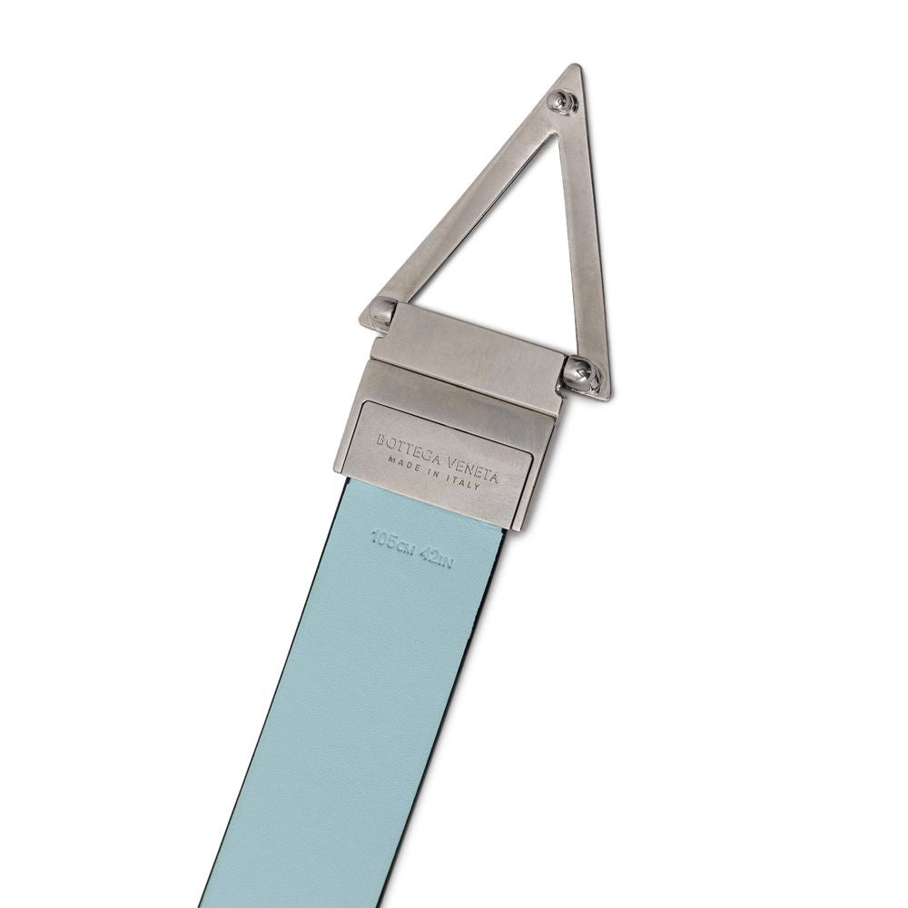 Bottega Veneta Green Leather Regular Belt