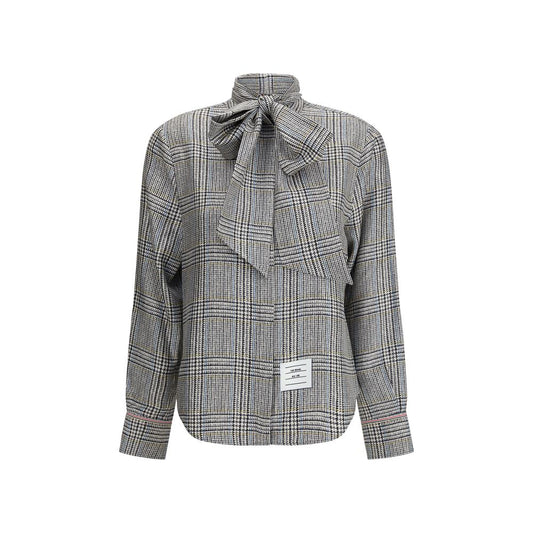 Thom Browne Hunting Tweed Seidentwillhemd