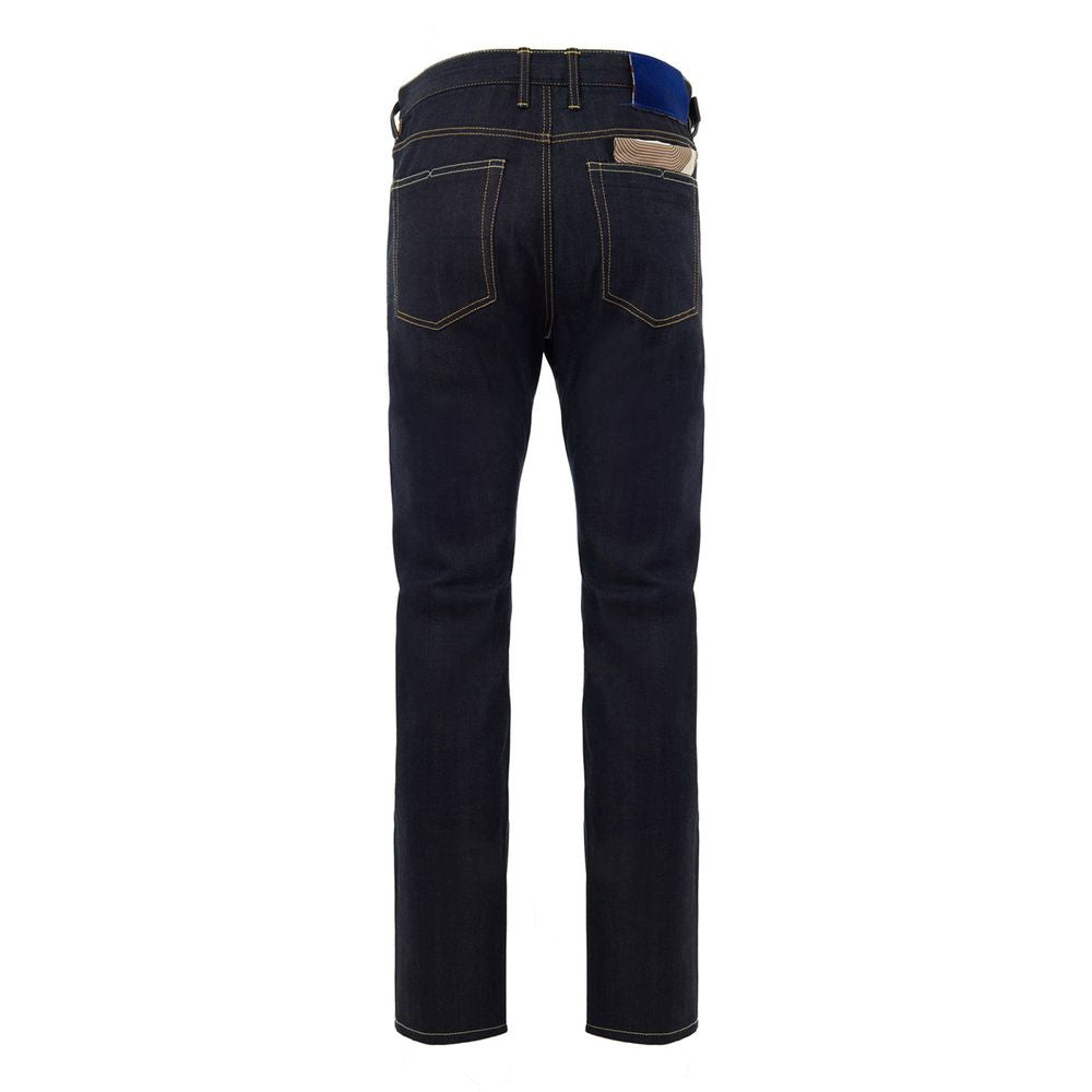 Jacob Cohen – Blaue, schmal zulaufende Jeans aus Polyester