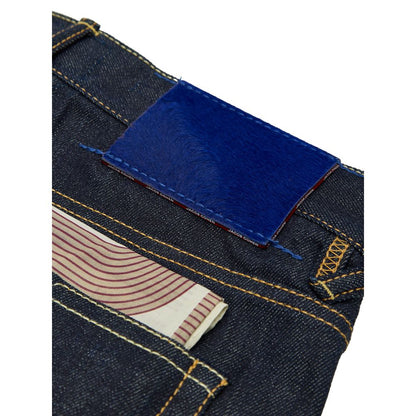 Jacob Cohen – Blaue, schmal zulaufende Jeans aus Polyester