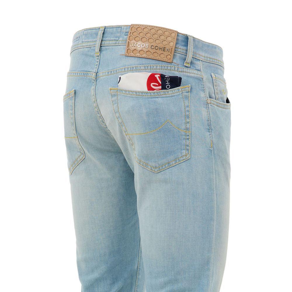 Jacob Cohen Blaue Skinny Jeans aus Baumwolle