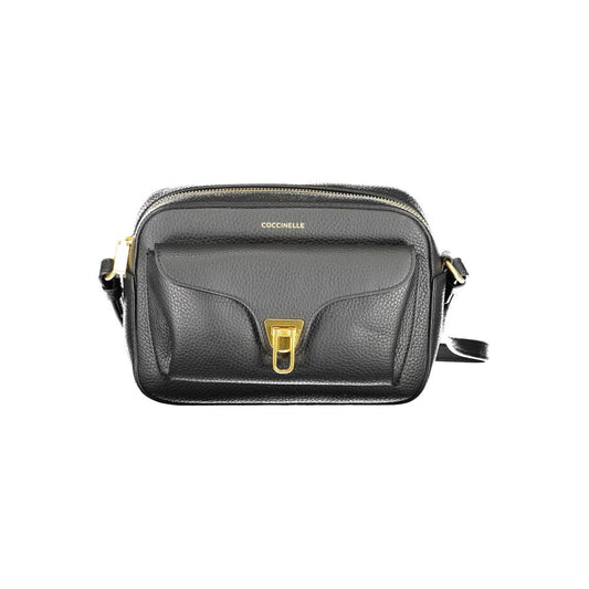 Coccinelle Schwarze Lederhandtasche