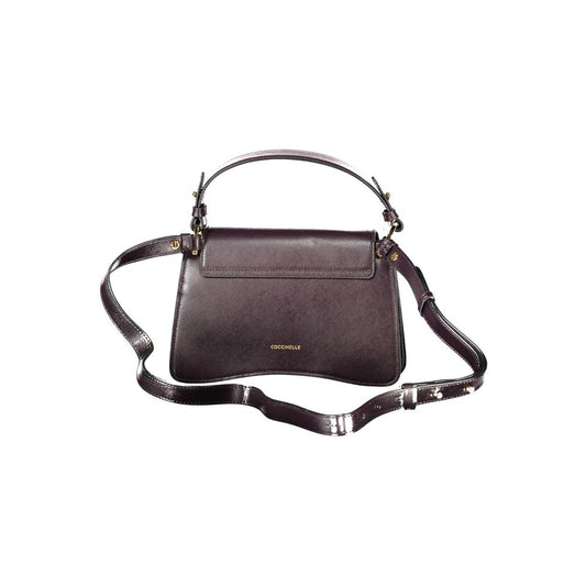 Coccinelle Lila Leder Handtasche