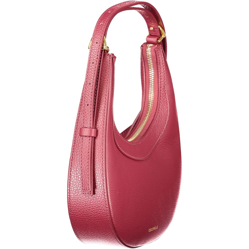 Coccinelle Lila Leder Handtasche