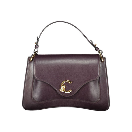 Coccinelle Lila Leder Handtasche