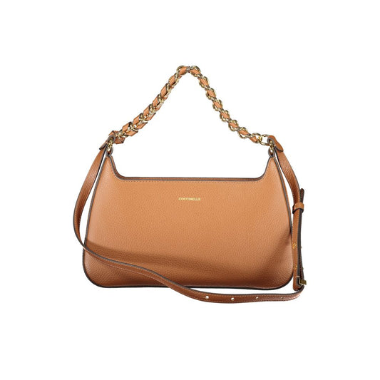 Coccinelle Braune Lederhandtasche