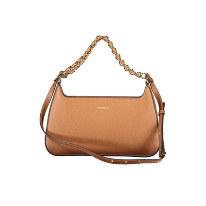 Coccinelle Braune Lederhandtasche