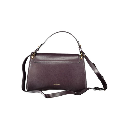 Coccinelle Lila Leder Handtasche