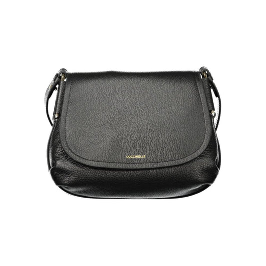Coccinelle Schwarze Lederhandtasche