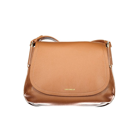 Coccinelle Braune Lederhandtasche