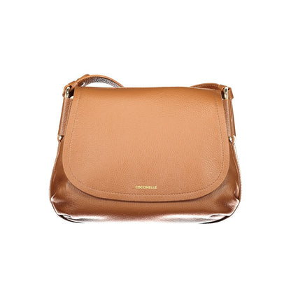 Coccinelle Braune Lederhandtasche