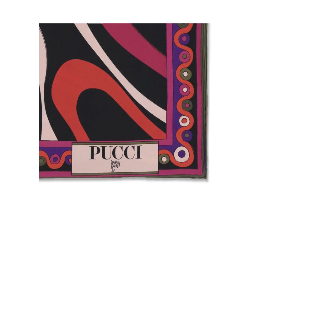 Emilio Pucci Bedrucktes Seidenfoulard