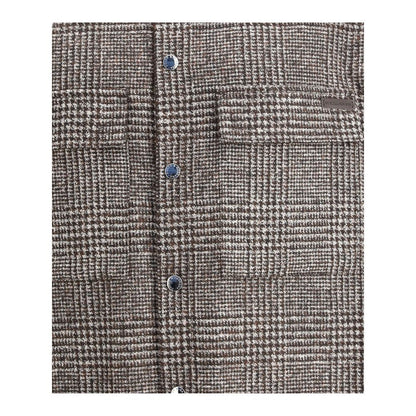 Dolce & Gabbana Multicolor Alpaca Vicugna Pacos Pattern Shirt