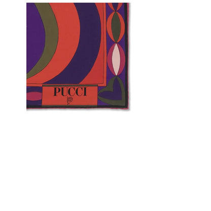 Emilio Pucci bedruckter Seidenschal