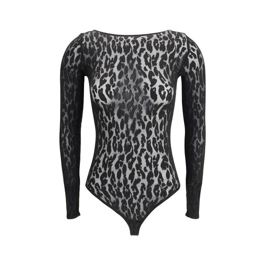 Wolford Leo String Body mit Animalier-Muster