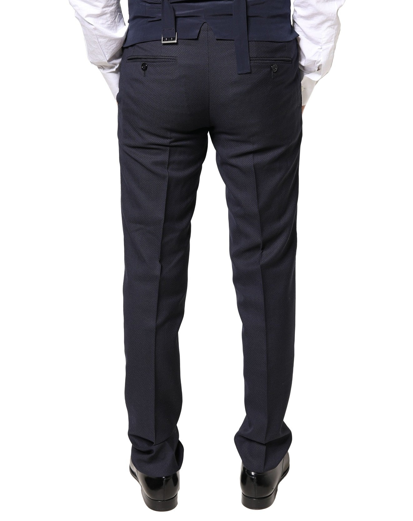 Dolce &amp; Gabbana Graue Wollhose für formelle Anlässe für Herren