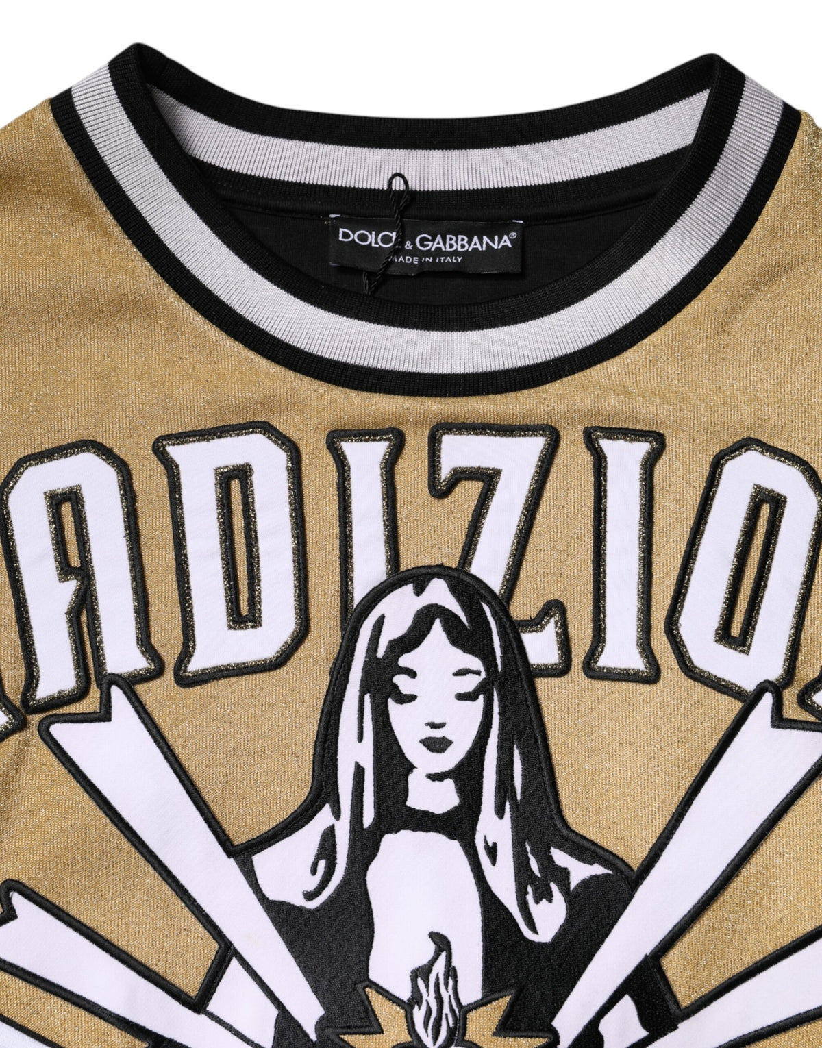 Dolce &amp; Gabbana Mehrfarbiger Tradizione E Devotion Sweatshirt-Pullover
