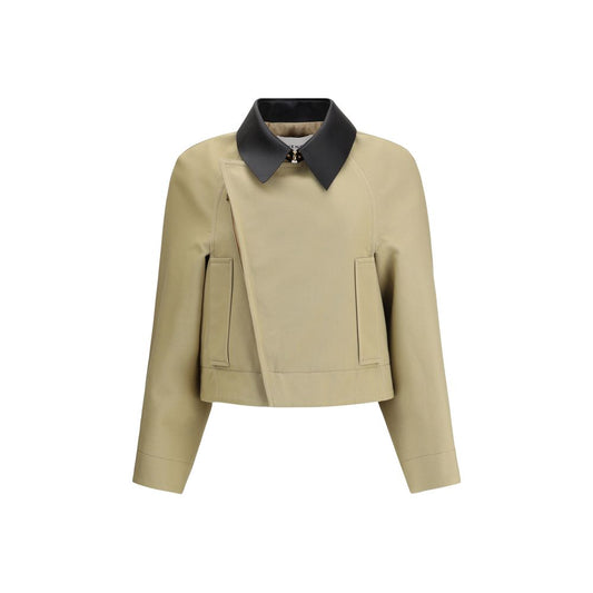 Givenchy Kurzer Caban aus Baumwolle und Wolle